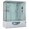 Image of Maya Bath Catania Platinum White 2-Person Freestanding Steam Shower 301