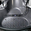 Image of Maya Bath Valencia Grey 2-Person Freestanding Steam Shower 108